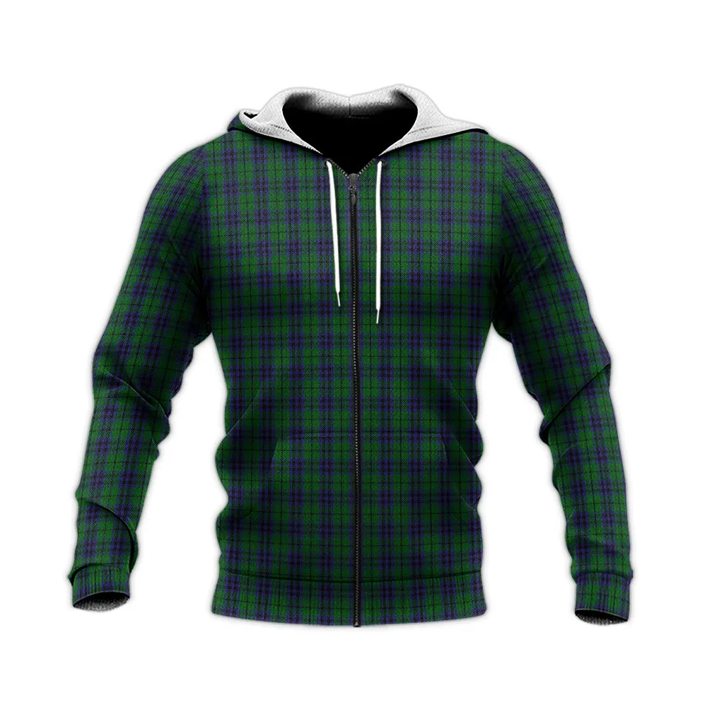 Austin Tartan Knitted Hoodie