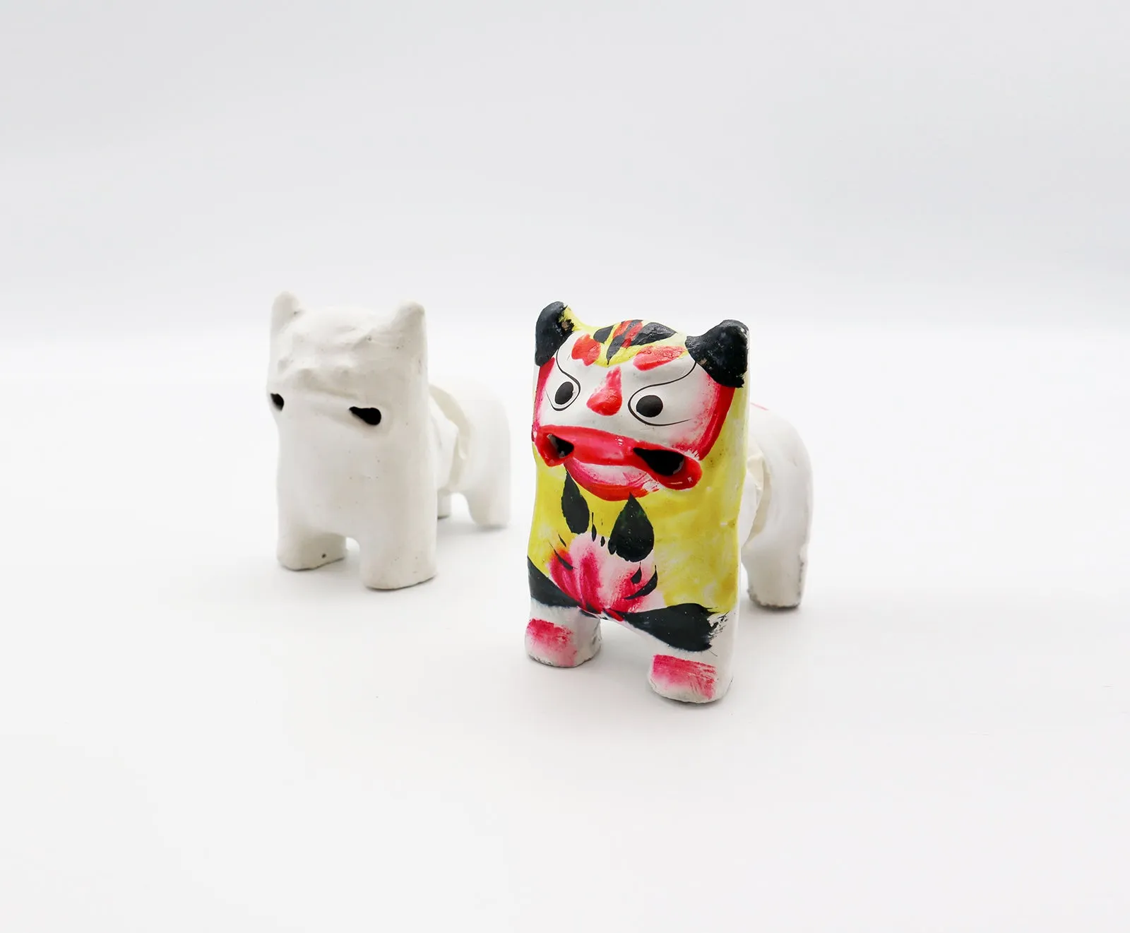 DIY Chinese clay tiger