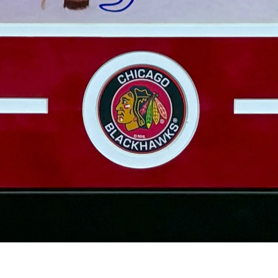 Stan Mikita Hand Signed & Framed Chicago Blackhawks 8x10 Hockey Photo