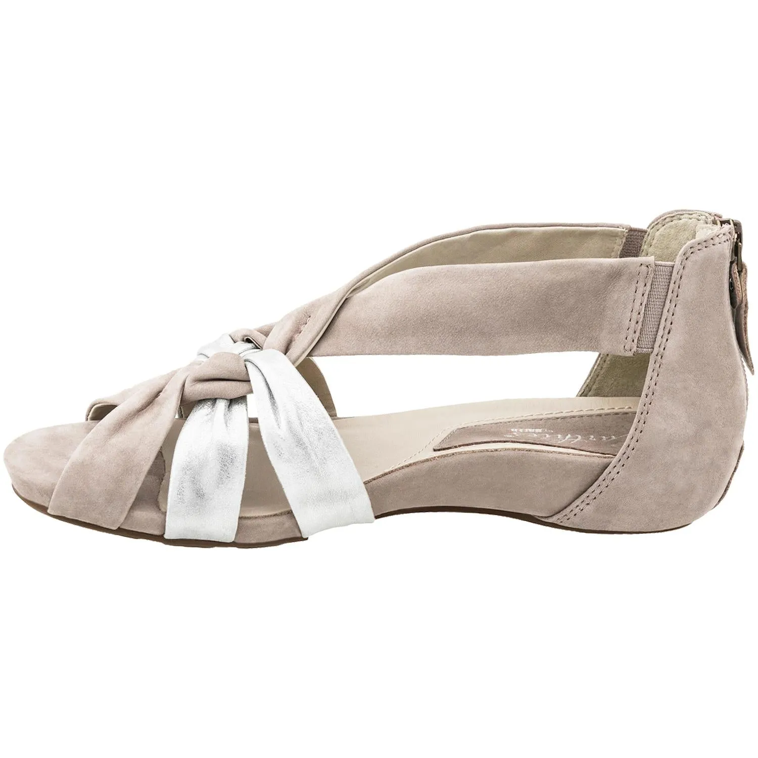 Women's Earthies Sora Taupe Nubuck